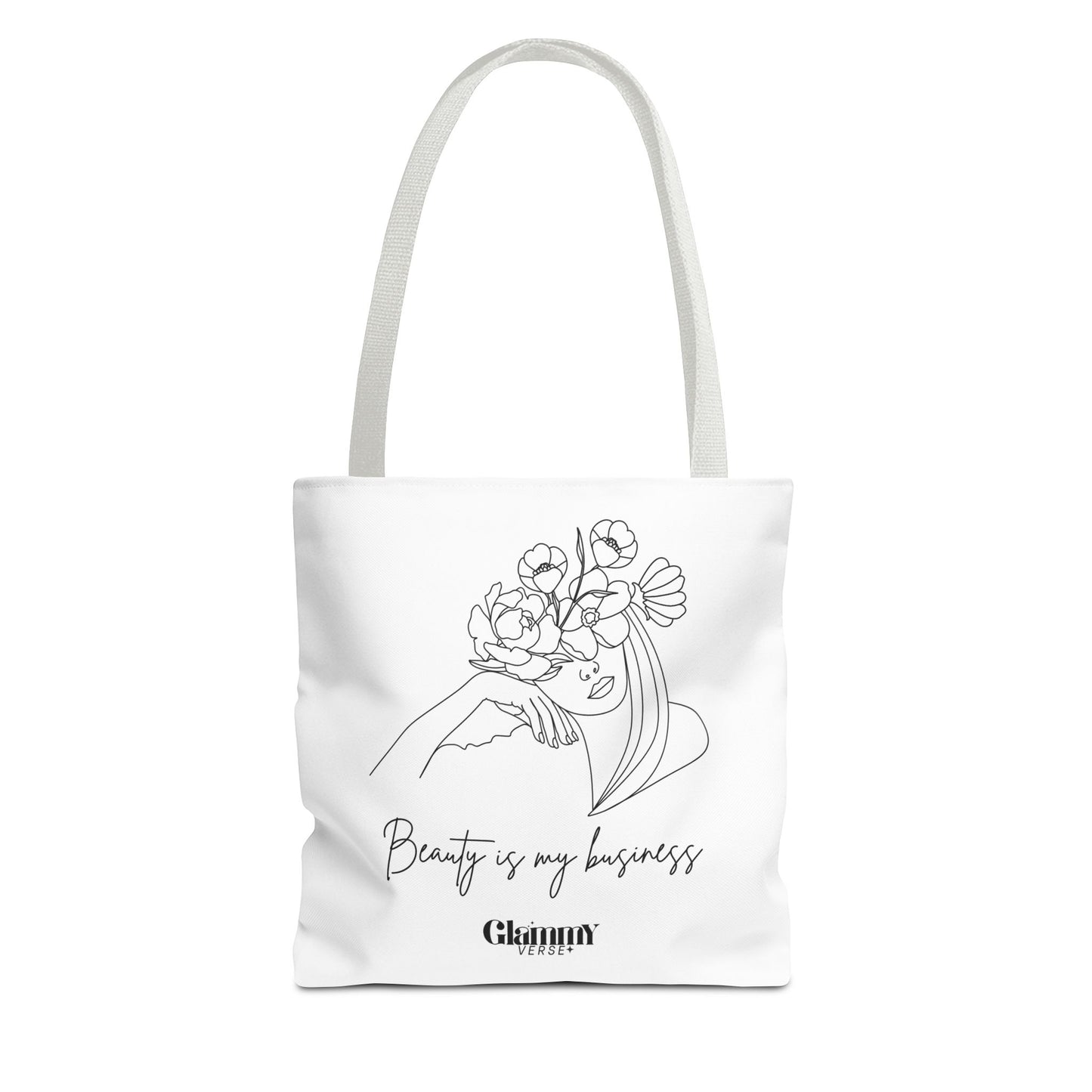 Chic Beauty Tote Bag - 'Beauty is my Business' - Glammy Verse