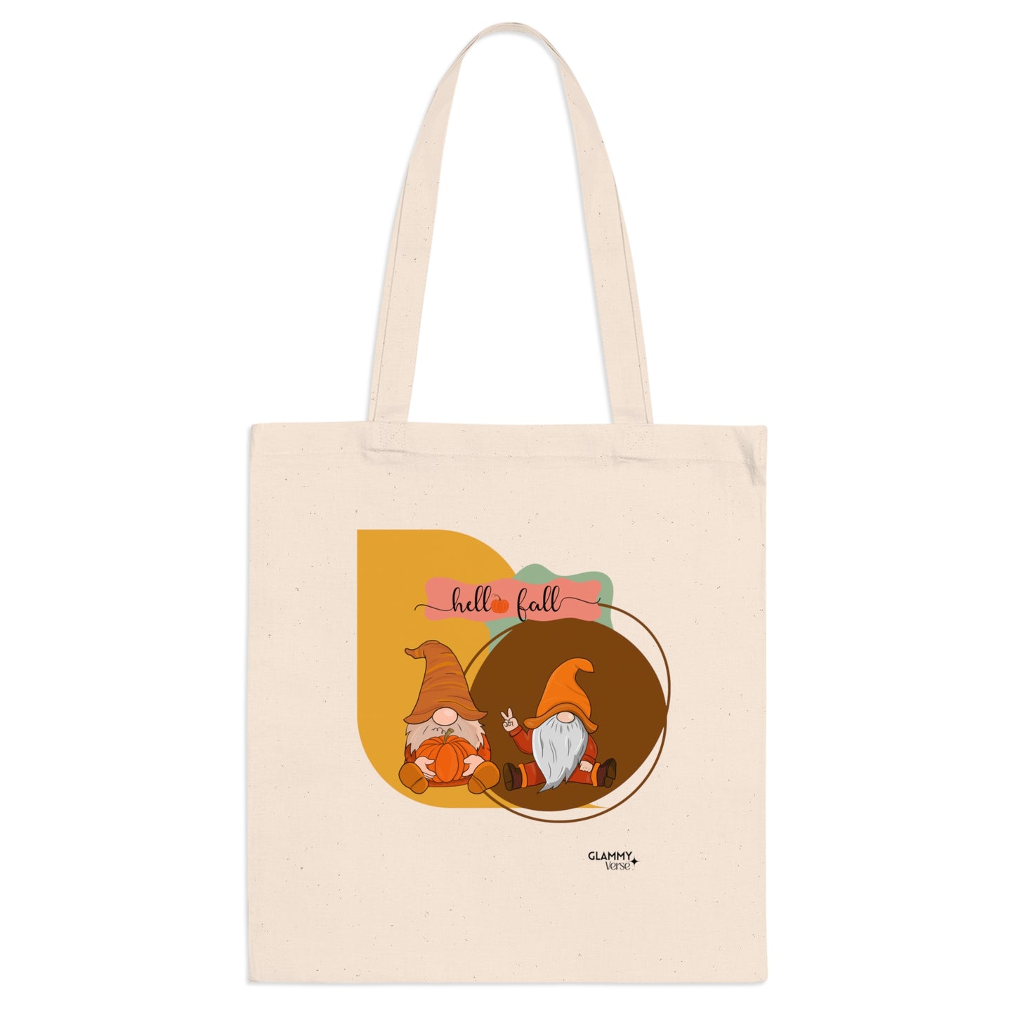 Autumn Gnome Tote Bag - Perfect for Fall Festivals, Pumpkin Picking, Shopping, or Eco-Friendly Gift - glammyverse