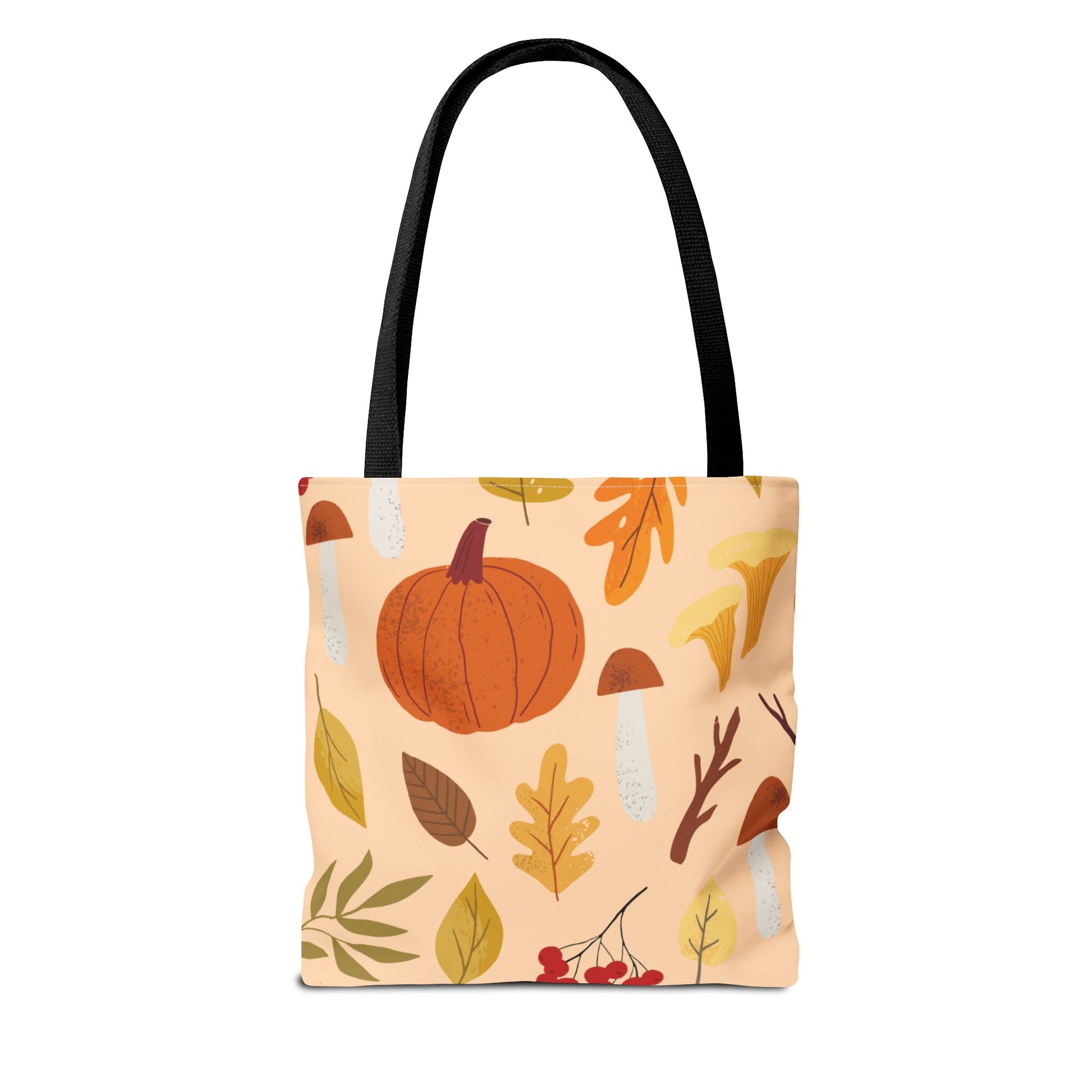 Autumn Floral Tote Bag, Eco-Friendly Shopping Tote, Fall Decor, Natural Beauty Bag, Perfect for Gifts and Daily Use - glammyverse