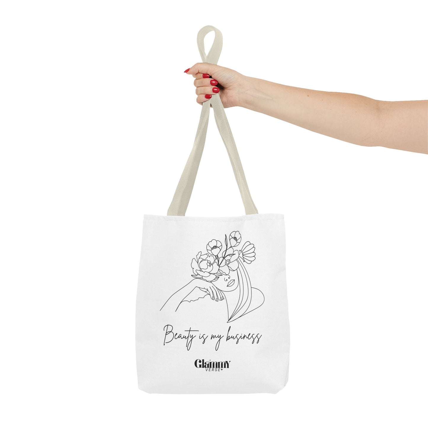 Chic Beauty Tote Bag - 'Beauty is my Business' - Glammy Verse