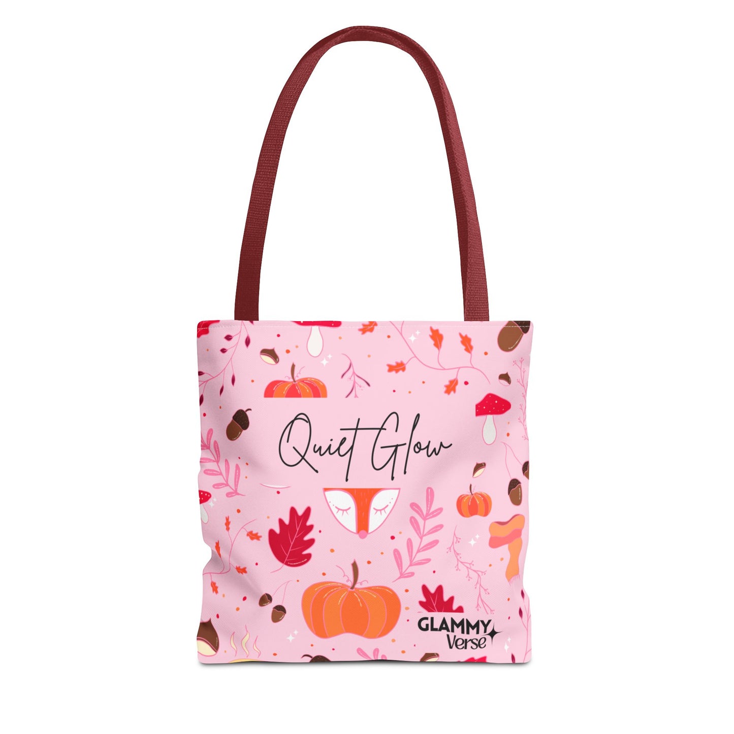 Autumn-Inspired Tote Bag - Quiet Glow, Fall Shopping Bag, Eco-Friendly Tote, Gift for Nature Lovers, Seasonal Canvas Bag - glammyverse