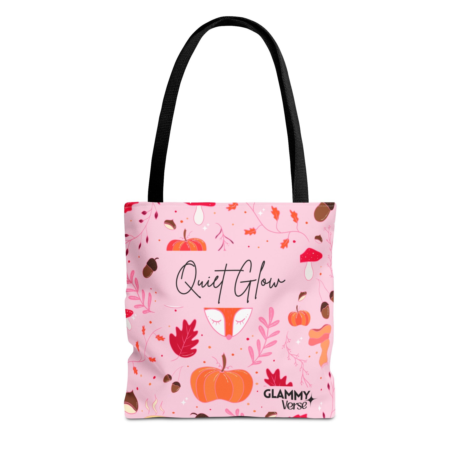 Autumn-Inspired Tote Bag - Quiet Glow, Fall Shopping Bag, Eco-Friendly Tote, Gift for Nature Lovers, Seasonal Canvas Bag - glammyverse