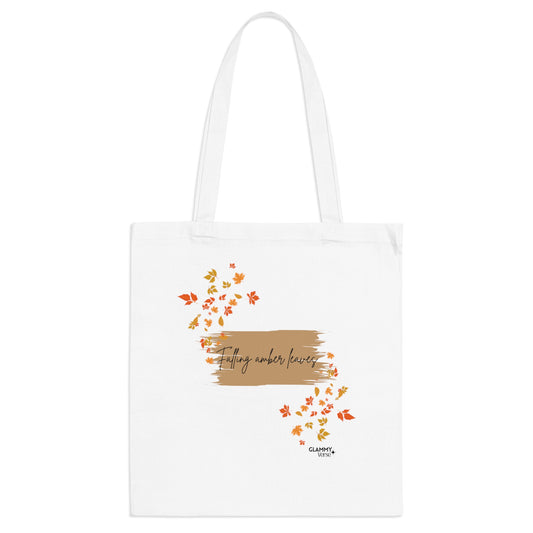 Autumn Leaves Tote Bag | Versatile Shopping Bag, Eco-Friendly Gift, Fall Decor, Everyday Carryall, Reusable Canvas Bag - glammyverse