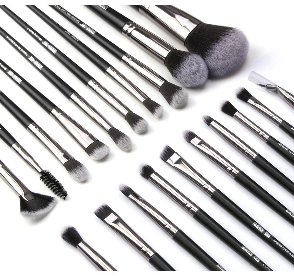 20pcs makeup brushes - glammyverse