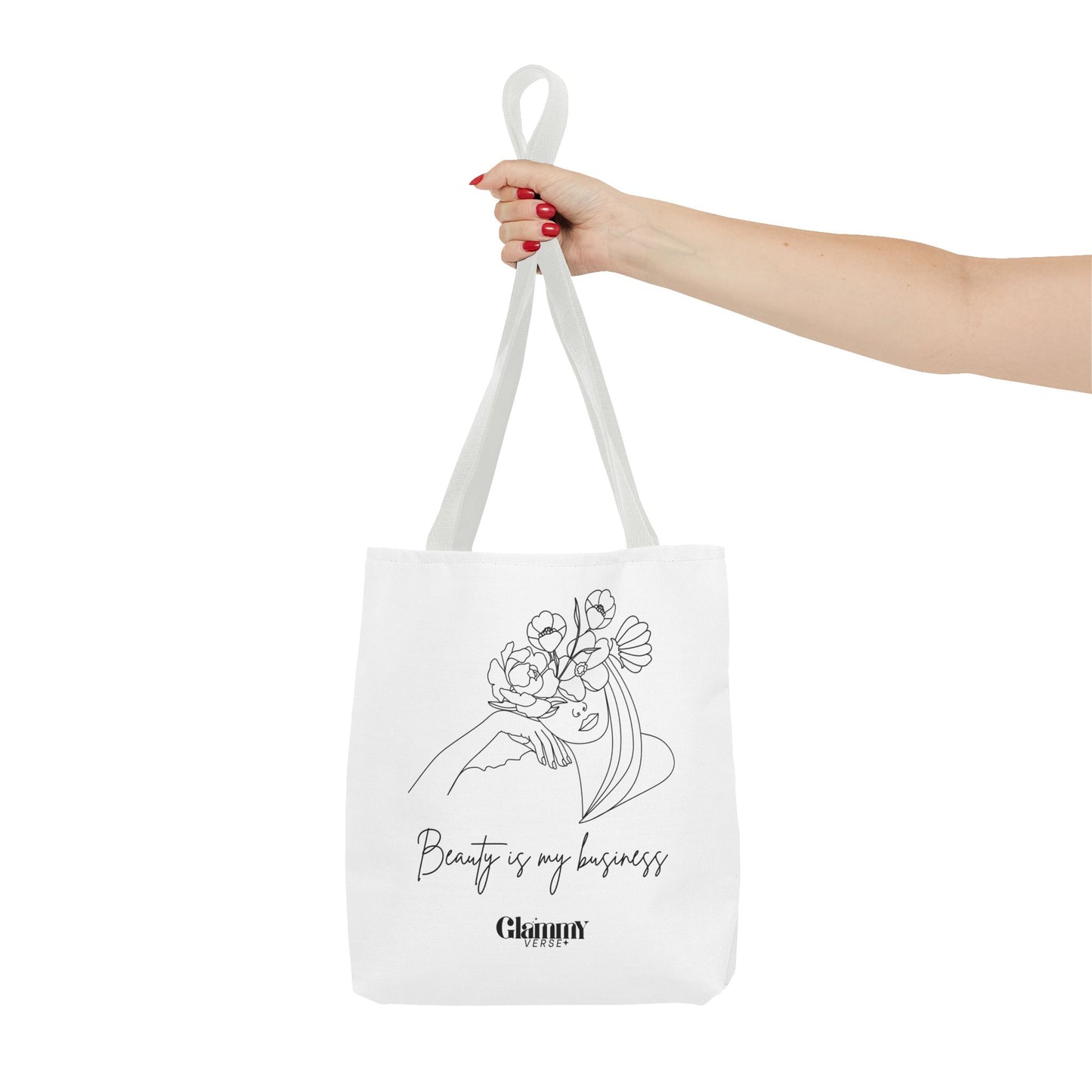 Chic Beauty Tote Bag - 'Beauty is my Business' - Glammy Verse