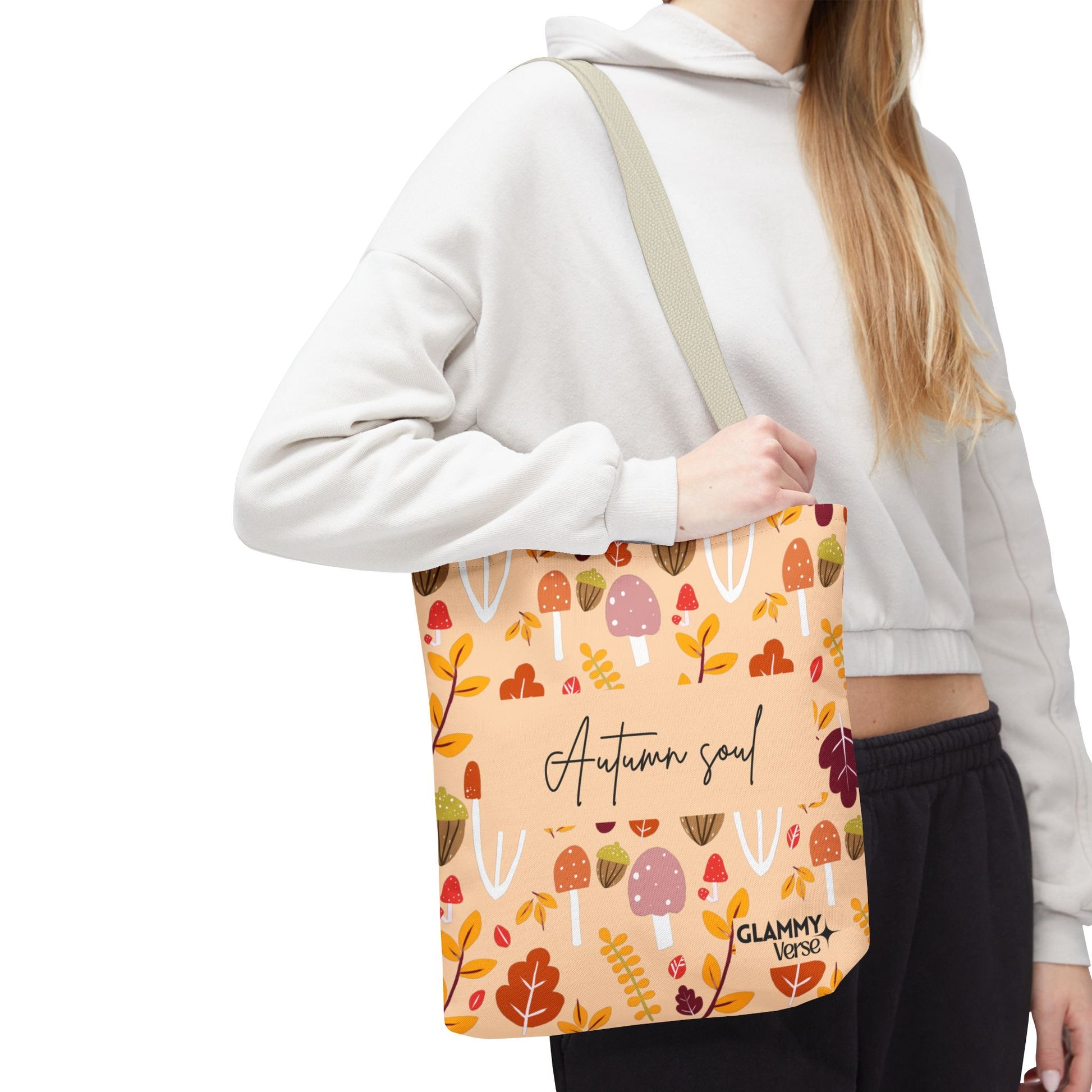 Autumn Soul Tote Bag | Fall Shopping Bag, Seasonal Gift, Eco-Friendly Bag, Stylish Carryall, Perfect for Every Day - glammyverse