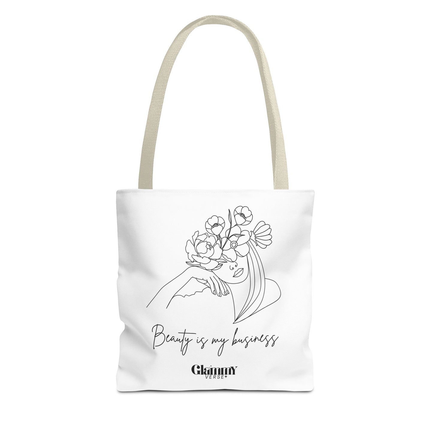 Chic Beauty Tote Bag - 'Beauty is my Business' - Glammy Verse