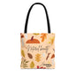 Autumn Floral Tote Bag, Eco-Friendly Shopping Tote, Fall Decor, Natural Beauty Bag, Perfect for Gifts and Daily Use - glammyverse