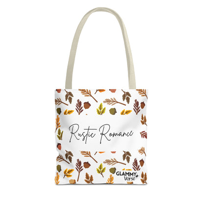 Rustic Romance Fall Tote Bag | Autumn Accessories, Eco-Friendly Shopping Bag, Gift for Her, Seasonal Style, Floral Carryall - glammyverse