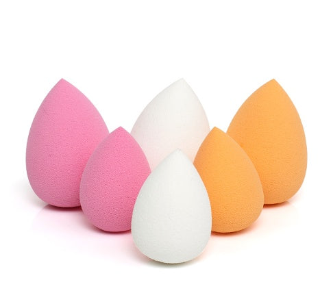 Wet And Dry Water Drop Sponge Puff - glammyverse