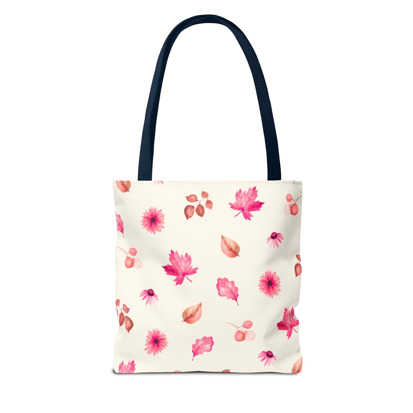 Whimsical Floral Tote Bag, Warm Horizon Art, Gift for Her, Everyday Use, Beach Bag, Shopping Bag, Fall Decor - glammyverse