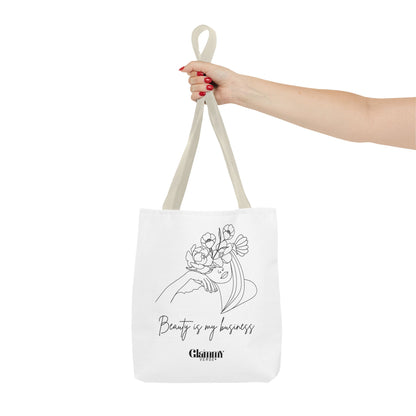 Chic Beauty Tote Bag - 'Beauty is my Business' - Glammy Verse