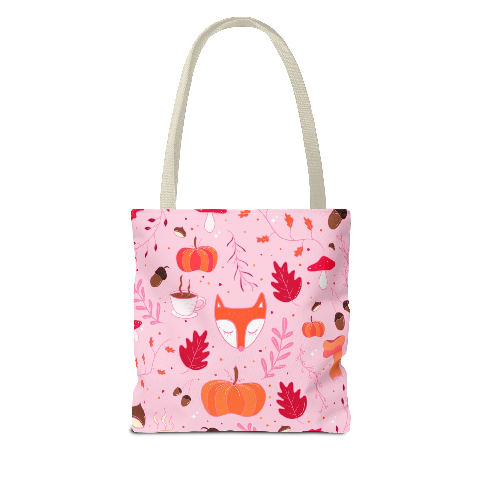 Autumn-Inspired Tote Bag - Quiet Glow, Fall Shopping Bag, Eco-Friendly Tote, Gift for Nature Lovers, Seasonal Canvas Bag - glammyverse