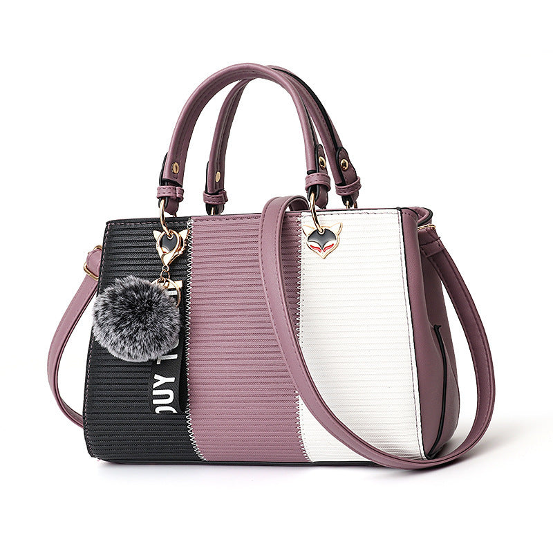 Women’s Patchwork Handbag – Crossbody & Shoulder Bag - glammyverse