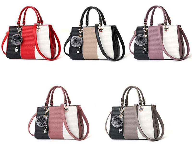 Women’s Patchwork Handbag – Crossbody & Shoulder Bag - glammyverse