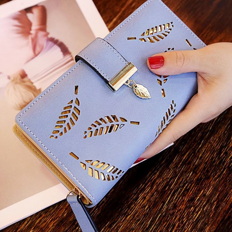 Large Women’s Wallet – Business Commuter Style with Zipper Pocket - glammyverse