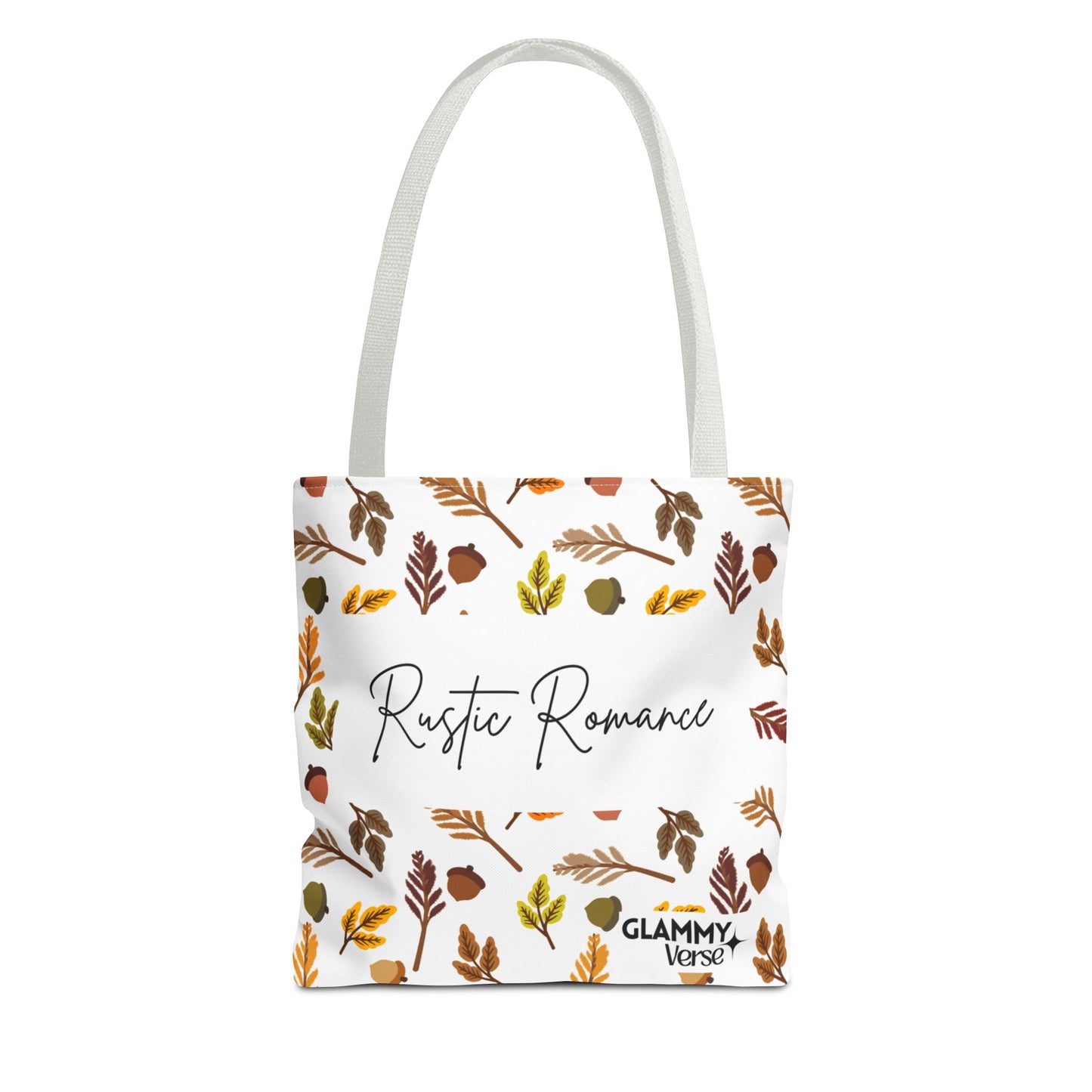 Rustic Romance Fall Tote Bag | Autumn Accessories, Eco-Friendly Shopping Bag, Gift for Her, Seasonal Style, Floral Carryall - glammyverse