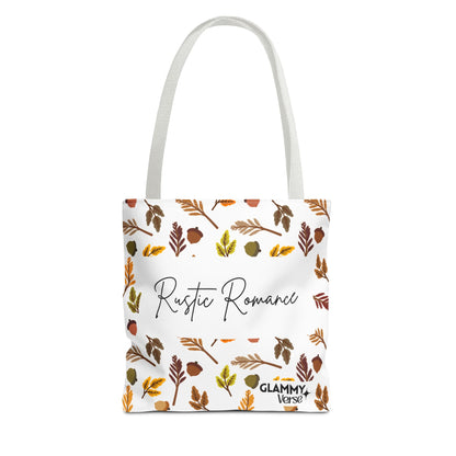 Rustic Romance Fall Tote Bag | Autumn Accessories, Eco-Friendly Shopping Bag, Gift for Her, Seasonal Style, Floral Carryall - glammyverse