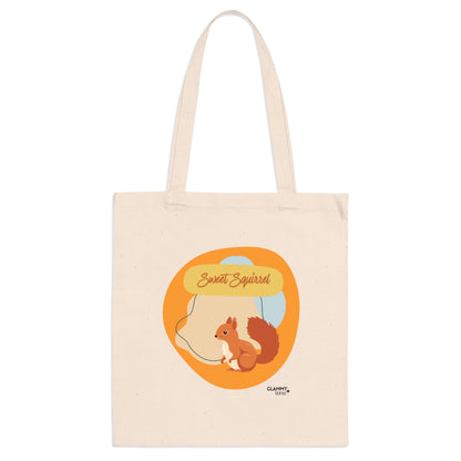 Whimsical Squirrel Tote Bag – Eco-Friendly, Grocery Shopper, Gift for Nature Lovers, Fun Designs, Reusable Bag - glammyverse