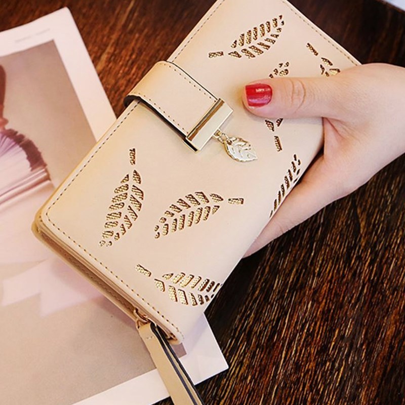 Large Women’s Wallet – Business Commuter Style with Zipper Pocket - glammyverse