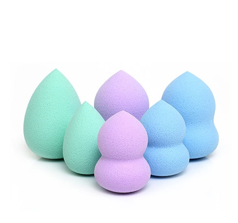 Wet And Dry Water Drop Sponge Puff - glammyverse