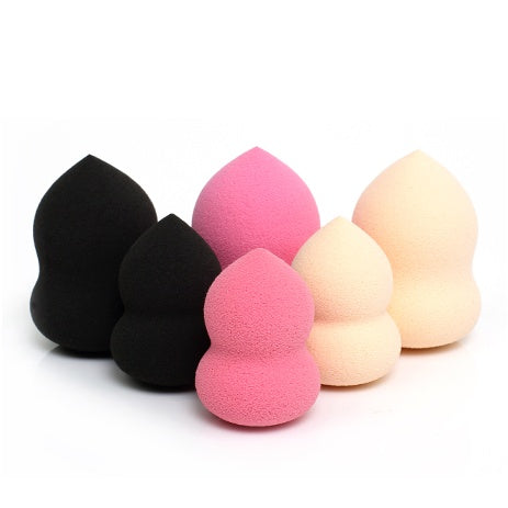Wet And Dry Water Drop Sponge Puff - glammyverse