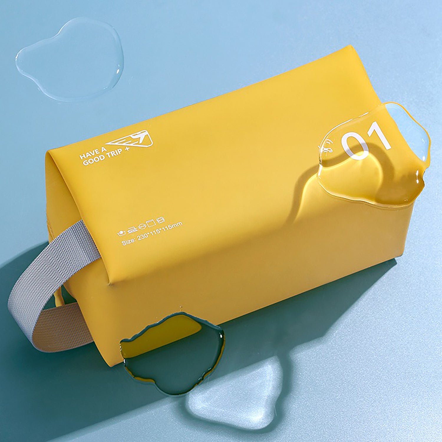 Premium PU Leather Cosmetic Bag – Durable, Waterproof & Stylish - glammyverse
