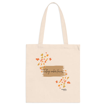 Autumn Leaves Tote Bag | Versatile Shopping Bag, Eco-Friendly Gift, Fall Decor, Everyday Carryall, Reusable Canvas Bag - glammyverse