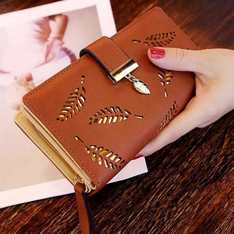Large Women’s Wallet – Business Commuter Style with Zipper Pocket - glammyverse