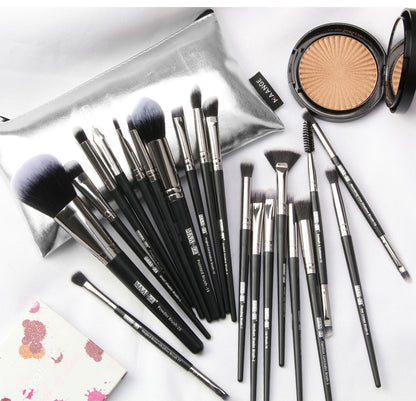 20pcs makeup brushes - glammyverse