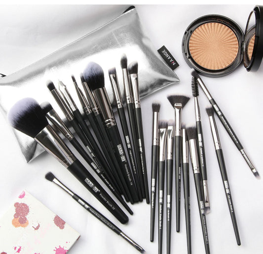 20pcs makeup brushes - glammyverse