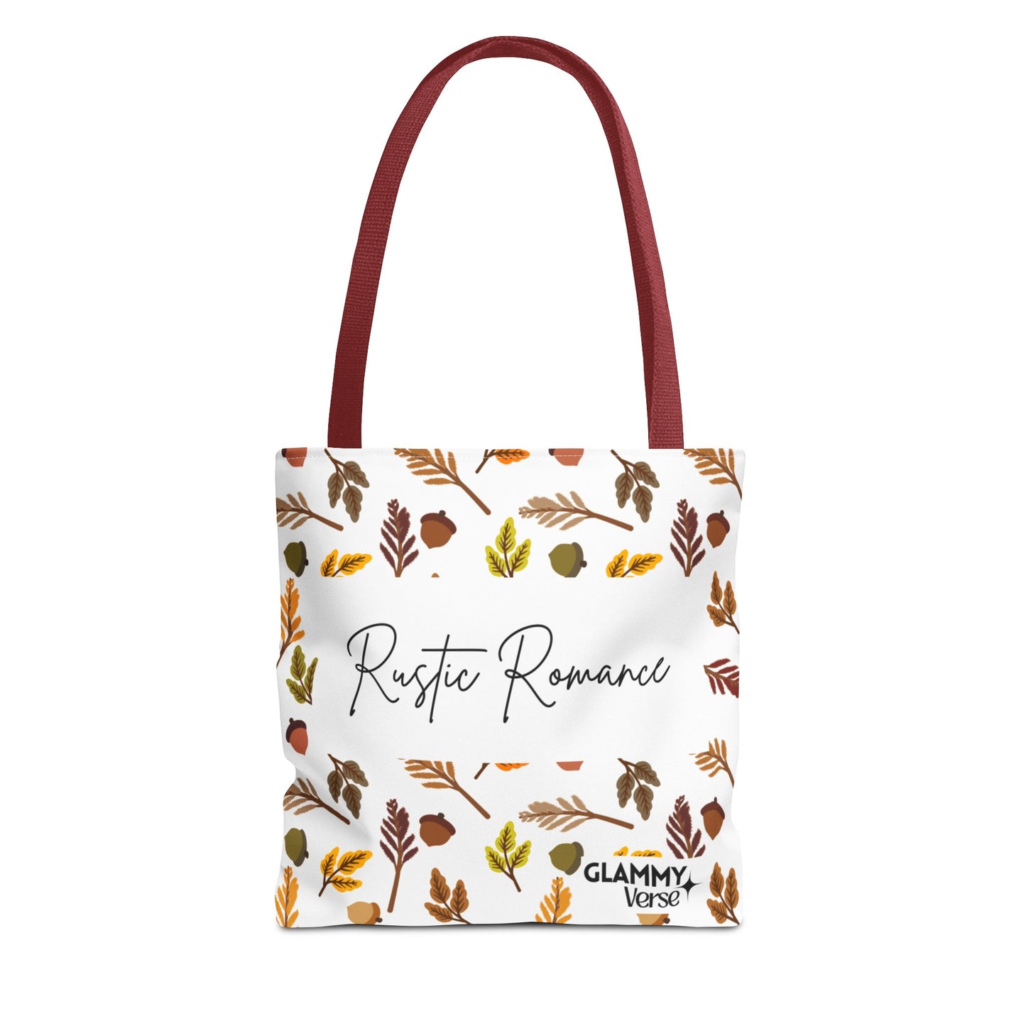 Rustic Romance Fall Tote Bag | Autumn Accessories, Eco-Friendly Shopping Bag, Gift for Her, Seasonal Style, Floral Carryall - glammyverse