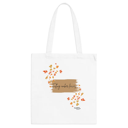 Autumn Leaves Tote Bag | Versatile Shopping Bag, Eco-Friendly Gift, Fall Decor, Everyday Carryall, Reusable Canvas Bag - glammyverse