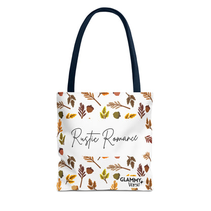 Rustic Romance Fall Tote Bag | Autumn Accessories, Eco-Friendly Shopping Bag, Gift for Her, Seasonal Style, Floral Carryall - glammyverse