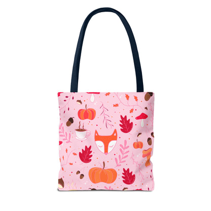 Autumn-Inspired Tote Bag - Quiet Glow, Fall Shopping Bag, Eco-Friendly Tote, Gift for Nature Lovers, Seasonal Canvas Bag - glammyverse