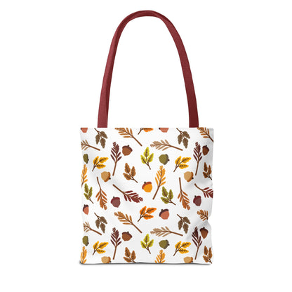 Rustic Romance Fall Tote Bag | Autumn Accessories, Eco-Friendly Shopping Bag, Gift for Her, Seasonal Style, Floral Carryall - glammyverse