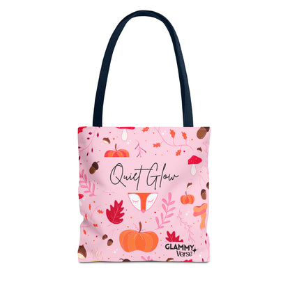 Autumn-Inspired Tote Bag - Quiet Glow, Fall Shopping Bag, Eco-Friendly Tote, Gift for Nature Lovers, Seasonal Canvas Bag - glammyverse