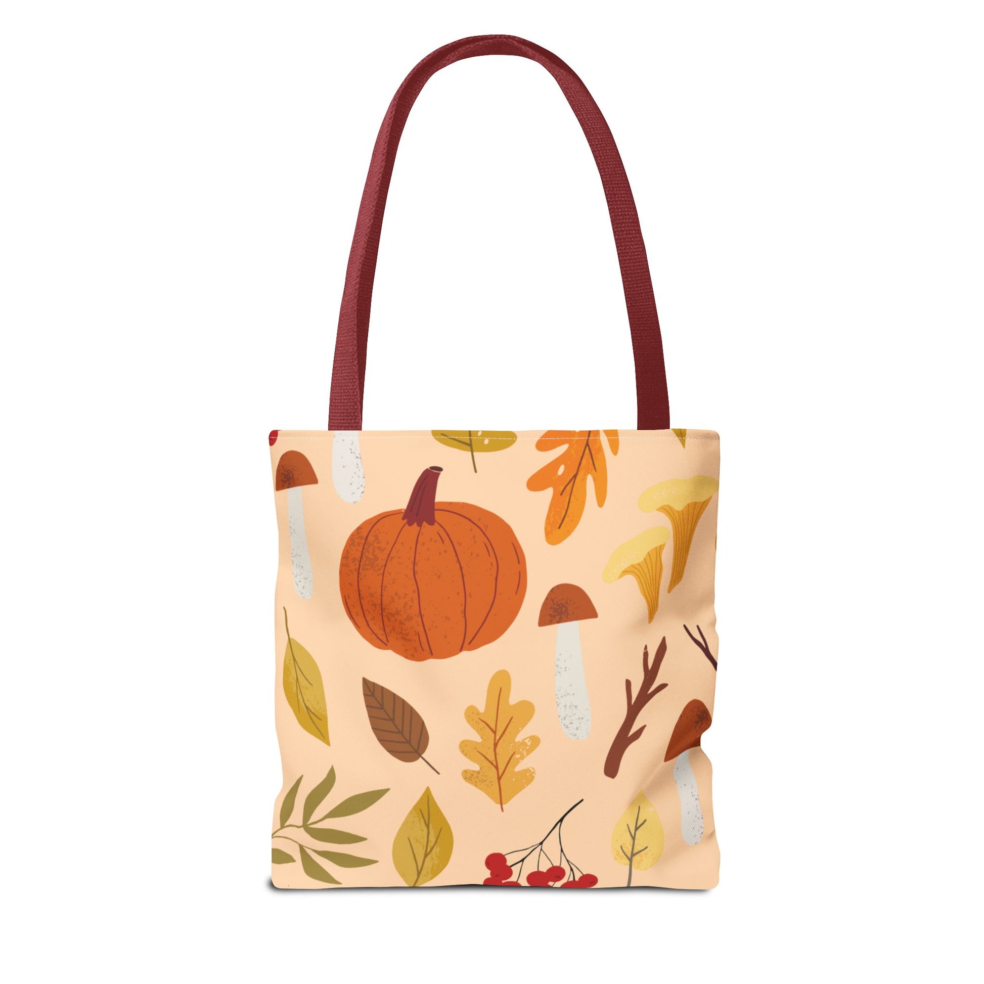 Autumn Floral Tote Bag, Eco-Friendly Shopping Tote, Fall Decor, Natural Beauty Bag, Perfect for Gifts and Daily Use - glammyverse