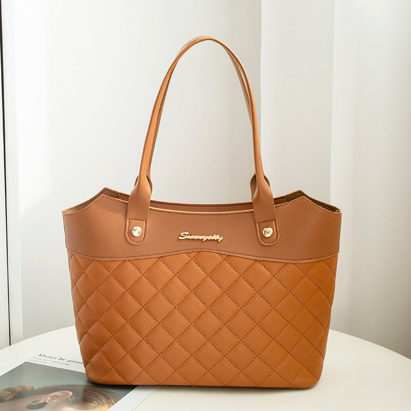 Stylish Plaid PU Bag – Soft, Trendy & Everyday Essential - glammyverse