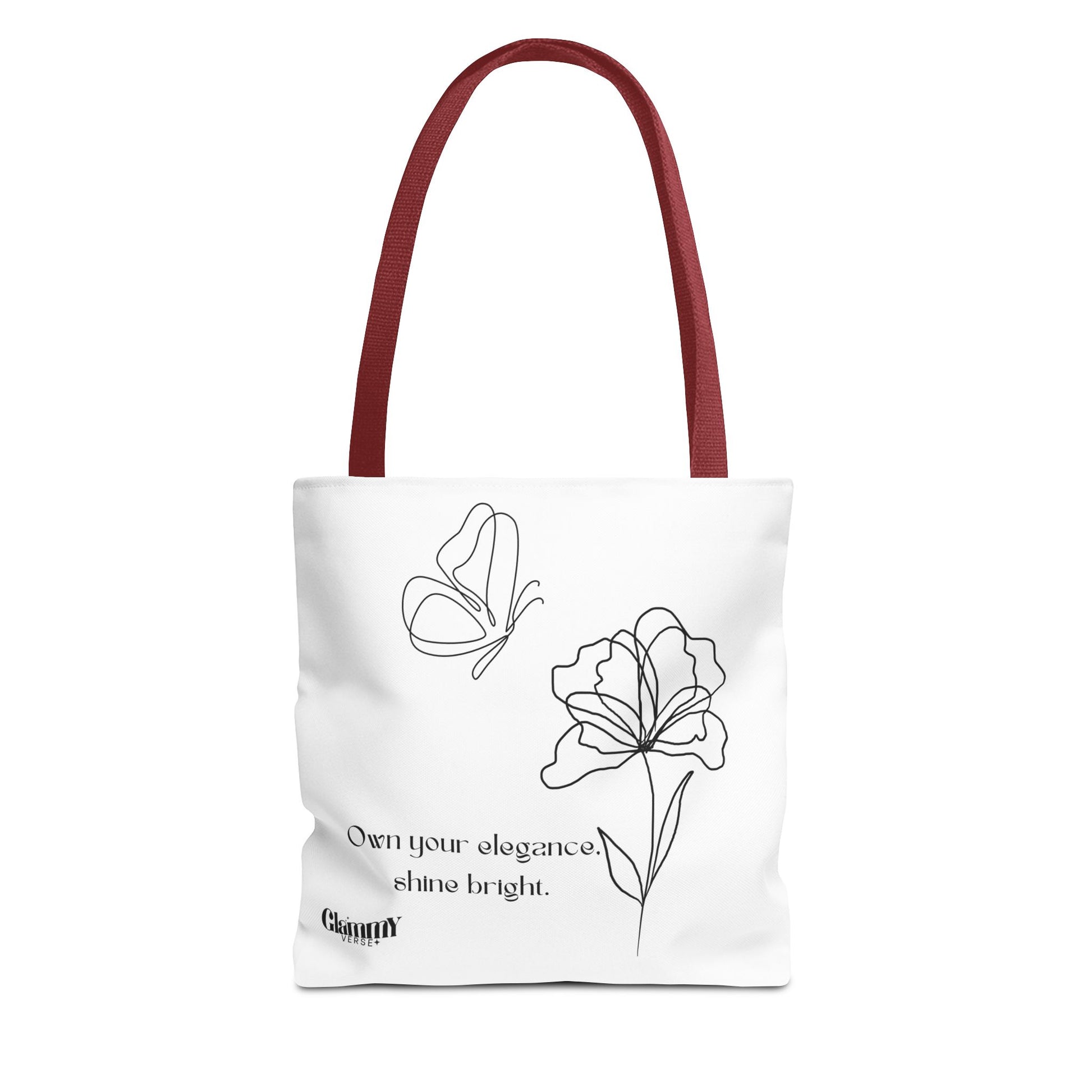 Embroidered Polyester Tote Bag – Stylish, Durable & Gift-Ready - glammyverse