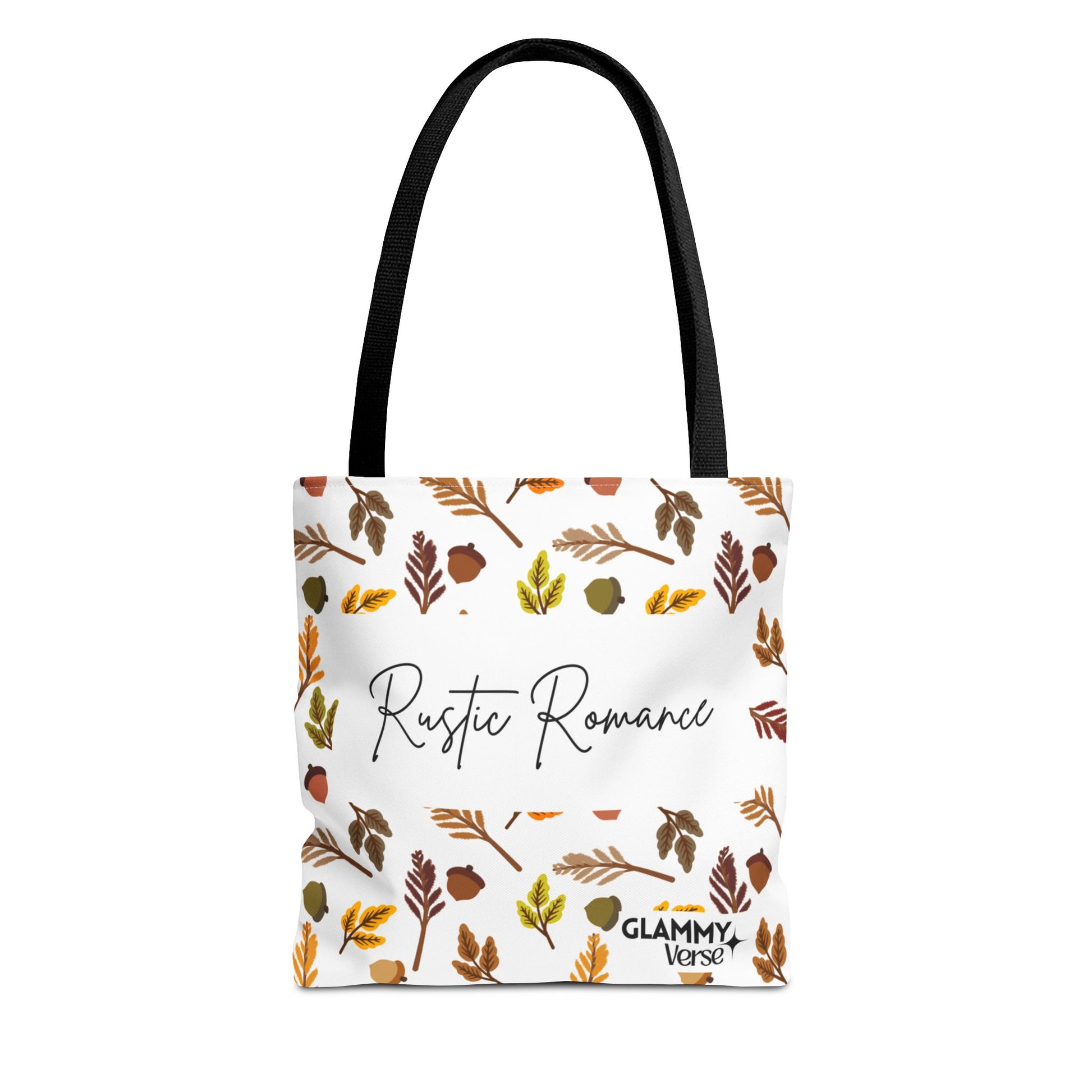 Rustic Romance Fall Tote Bag | Autumn Accessories, Eco-Friendly Shopping Bag, Gift for Her, Seasonal Style, Floral Carryall - glammyverse