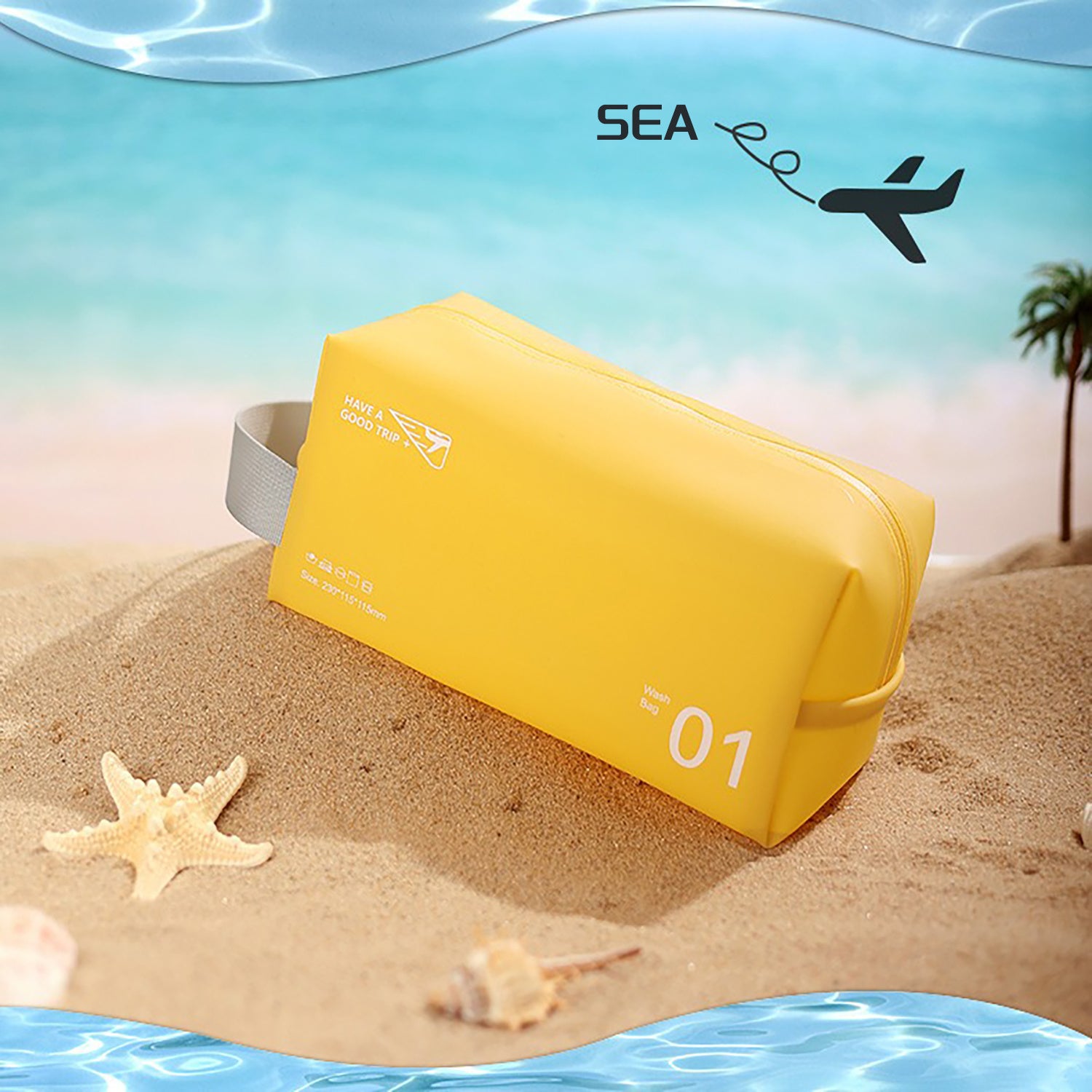 Premium PU Leather Cosmetic Bag – Durable, Waterproof & Stylish - glammyverse