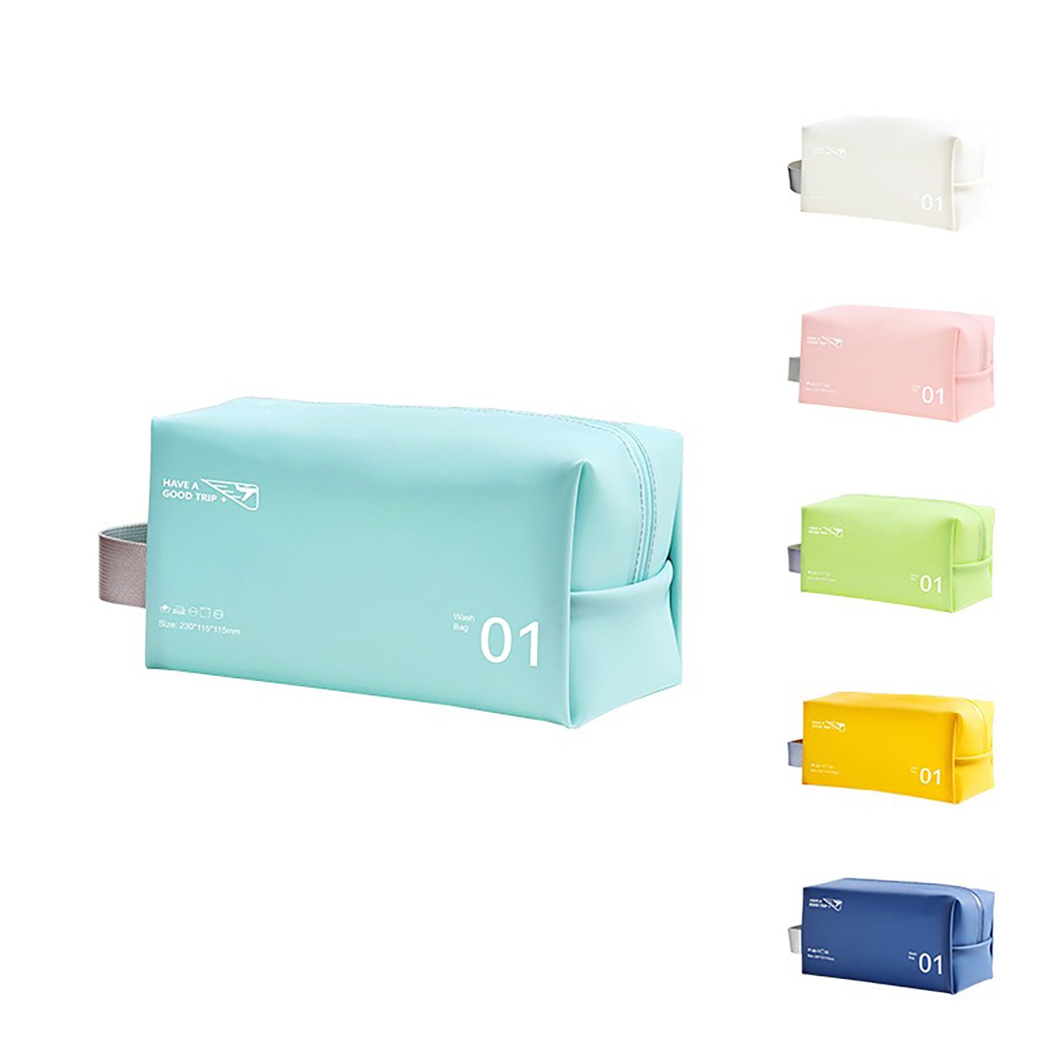 Premium PU Leather Cosmetic Bag – Durable, Waterproof & Stylish - glammyverse