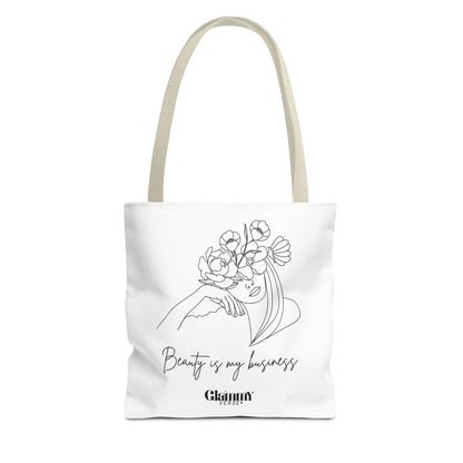 Chic Beauty Tote Bag - 'Beauty is my Business' - Glammy Verse